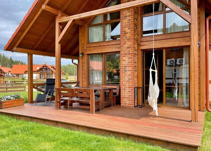 Semesterbostad Kaszubska Odskocznia Ostoja Bukowo Borowy Mlyn